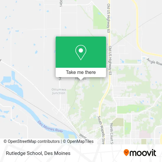 Rutledge School map