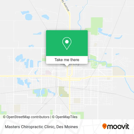 Masters Chiropractic Clinic map