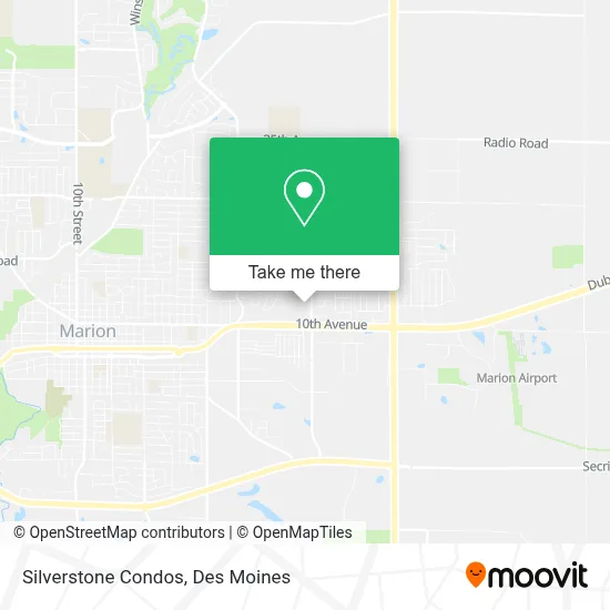 Silverstone Condos map
