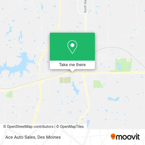 Ace Auto Sales map
