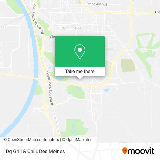 Dq Grill & Chill map