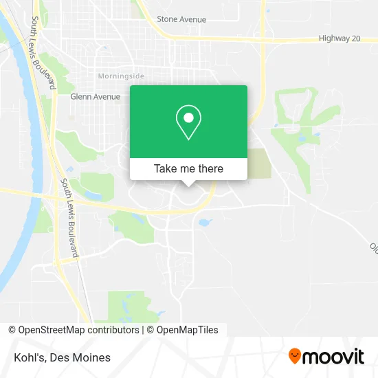 Kohl's map