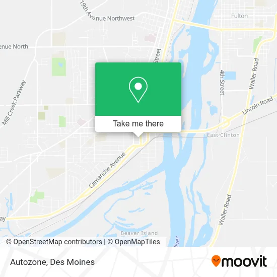 Autozone map