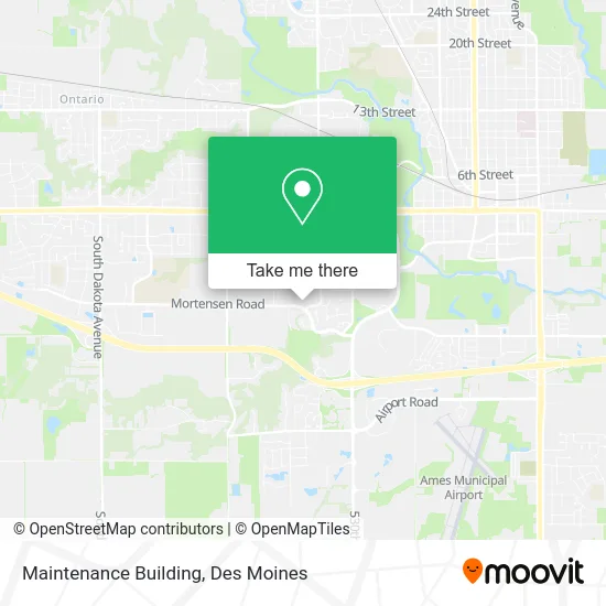Maintenance Building map