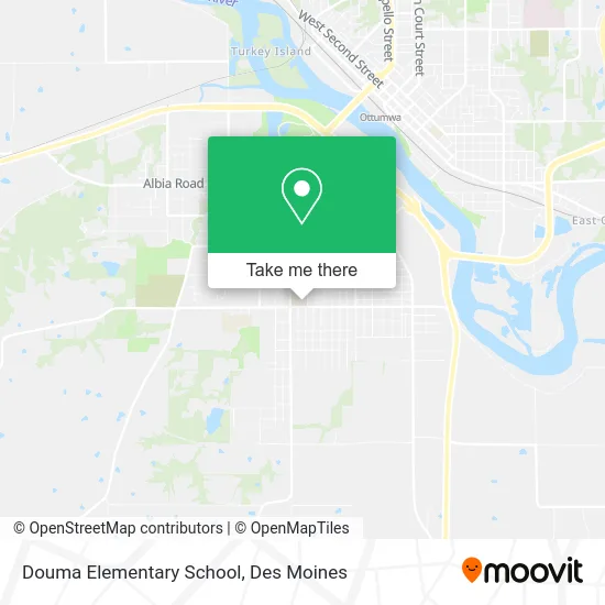 Douma Elementary School map