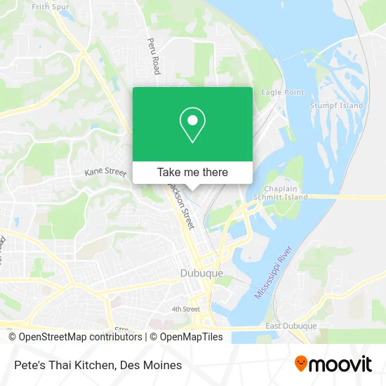 Pete's Thai Kitchen map