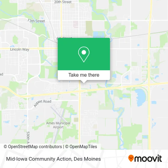 Mid-Iowa Community Action map