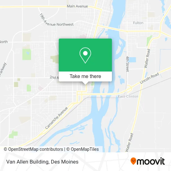Van Allen Building map
