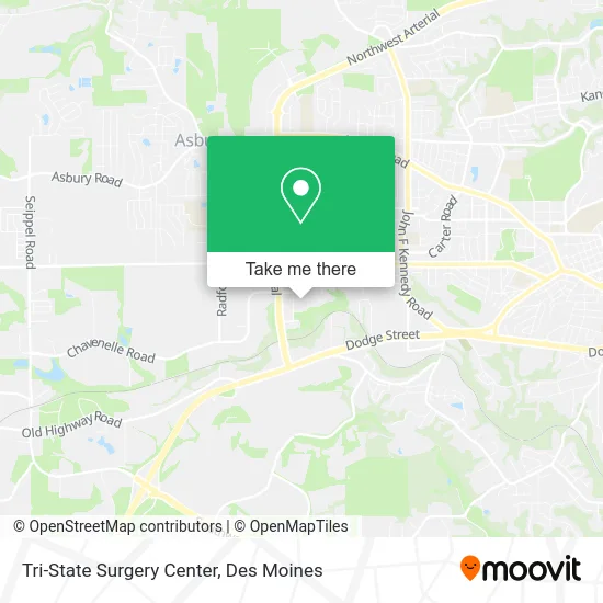 Tri-State Surgery Center map