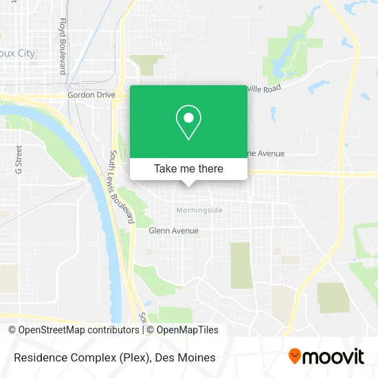 Residence Complex (Plex) map