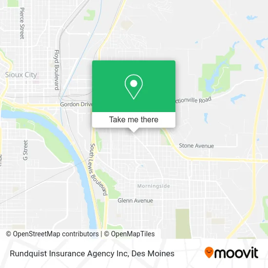 Rundquist Insurance Agency Inc map