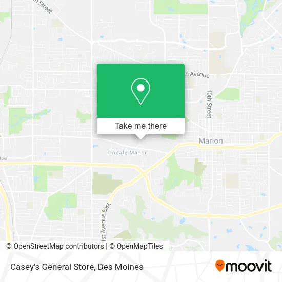 Casey's General Store map
