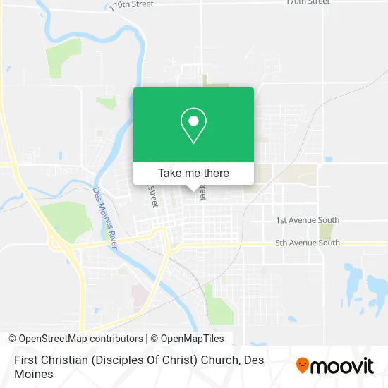 First Christian (Disciples Of Christ) Church map