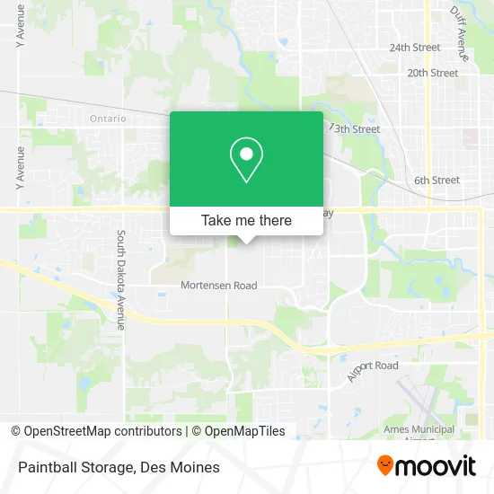 Paintball Storage map