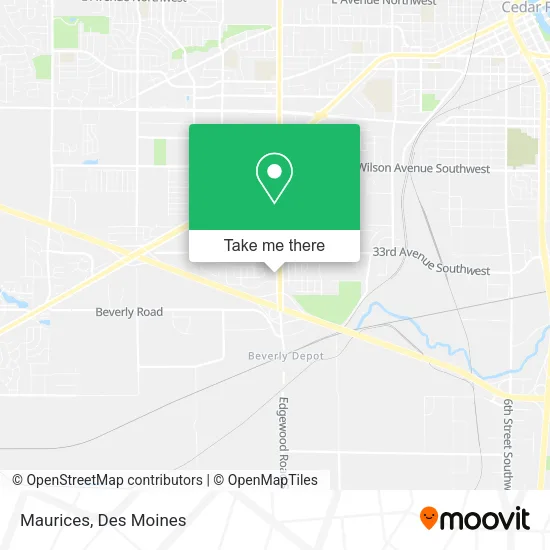 Maurices map