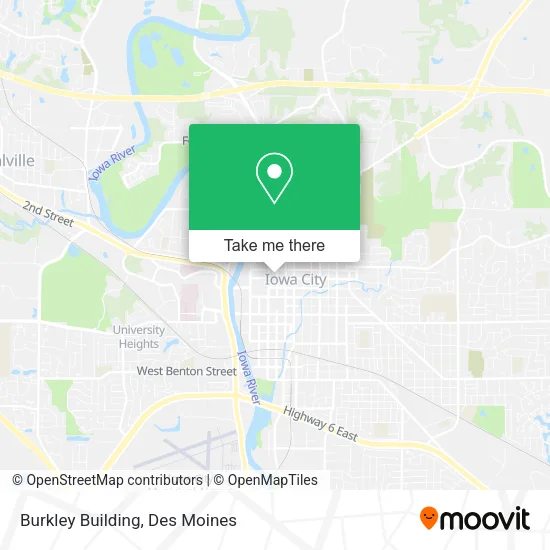 Mapa de Burkley Building