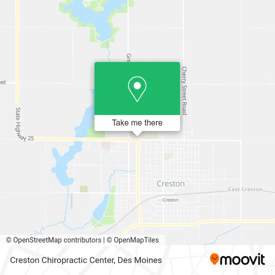 Creston Chiropractic Center map