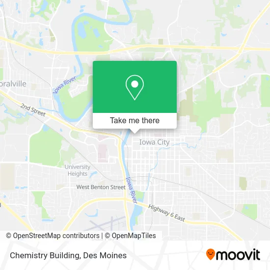 Chemistry Building map