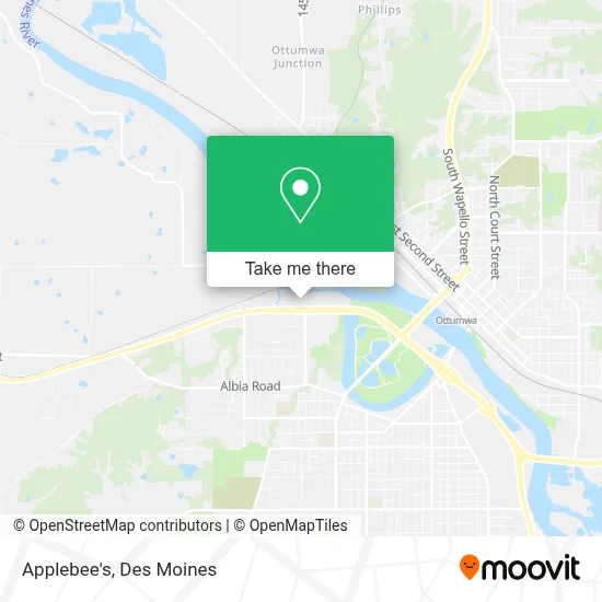 Applebee's map