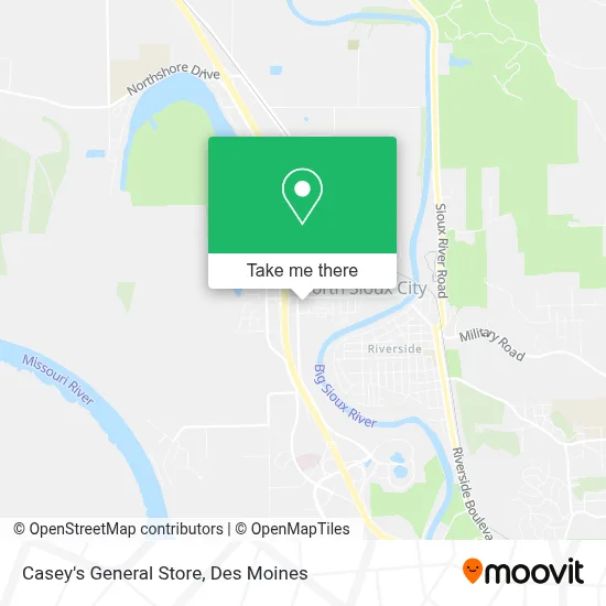 Casey's General Store map