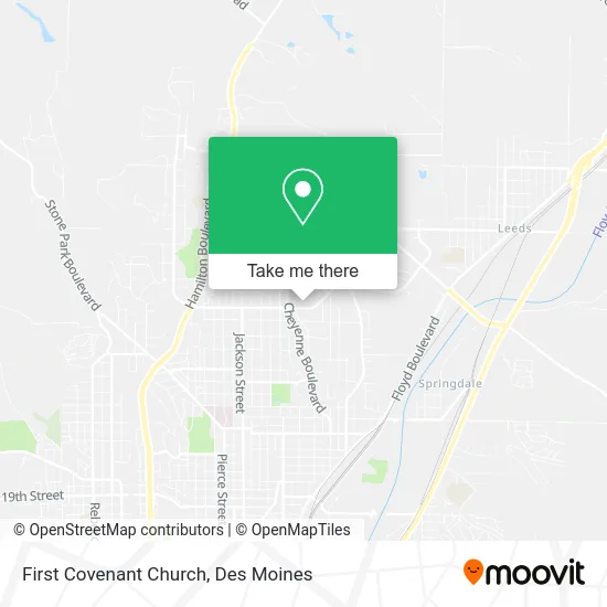 First Covenant Church map