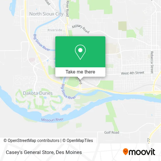 Casey's General Store map