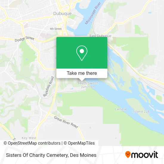 Sisters Of Charity Cemetery map