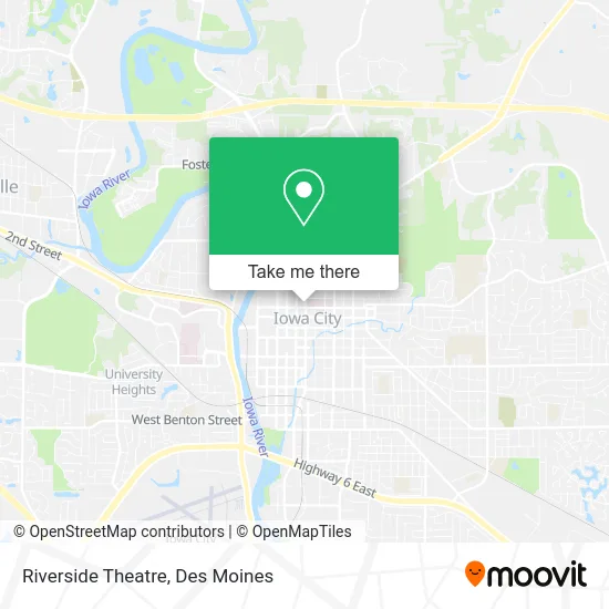 Riverside Theatre map