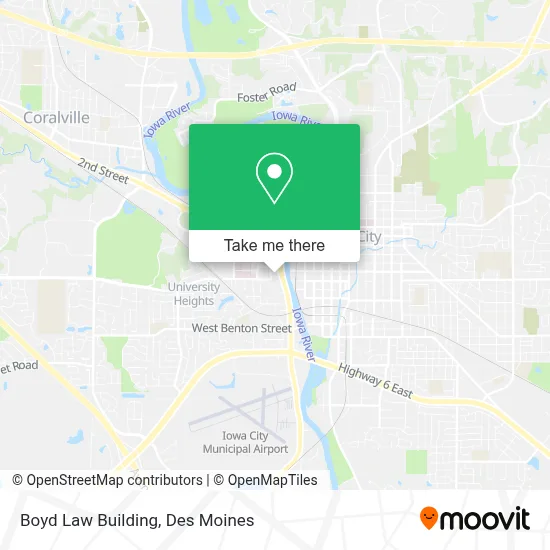 Boyd Law Building map