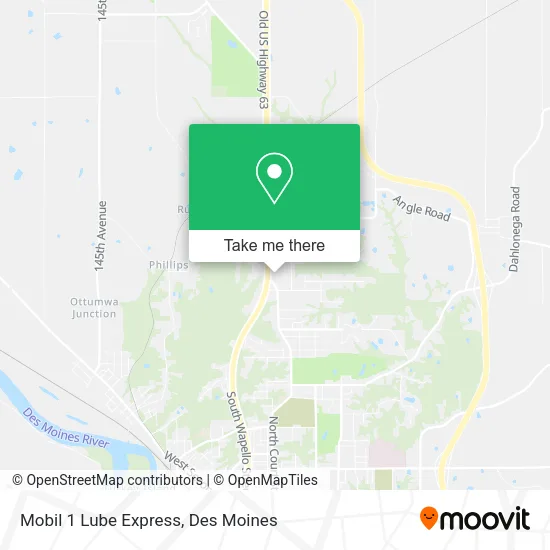 Mobil 1 Lube Express map