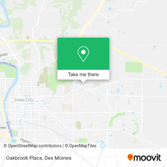 Oakbrook Place map