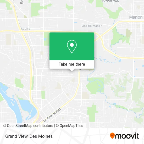 Grand View map