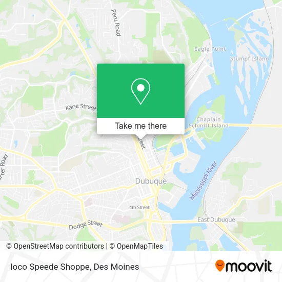 Ioco Speede Shoppe map