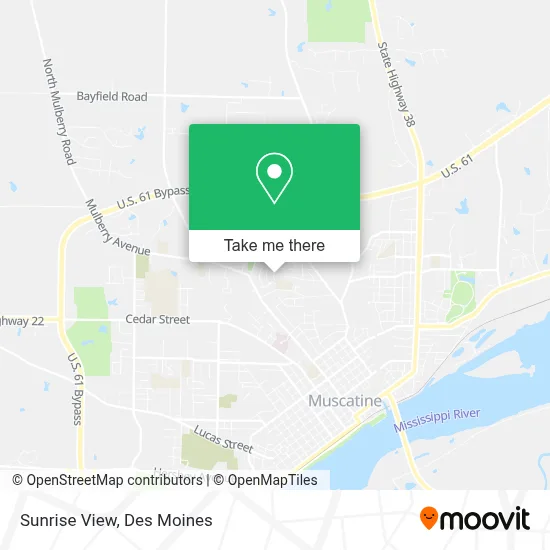 Sunrise View map