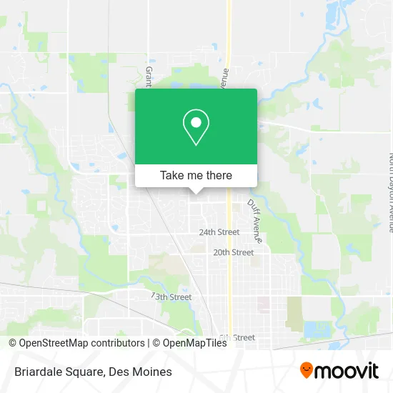 Briardale Square map