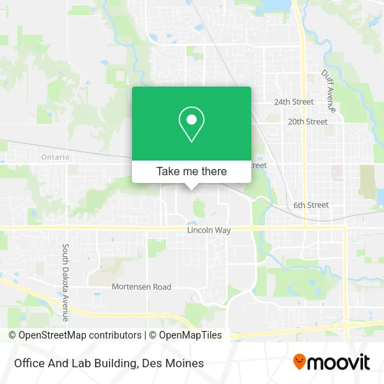 Mapa de Office And Lab Building
