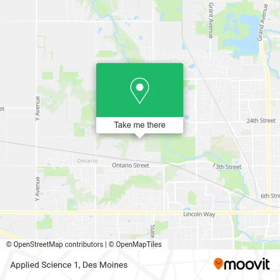 Applied Science 1 map