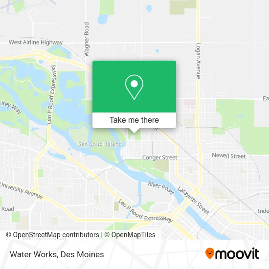 Water Works map