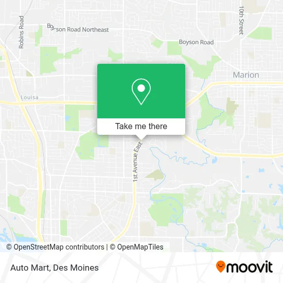 Auto Mart map