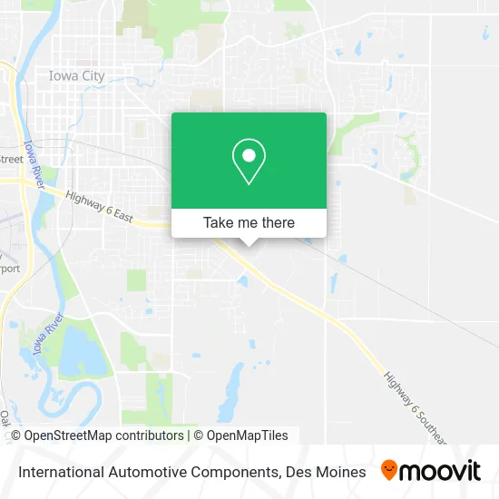 International Automotive Components map