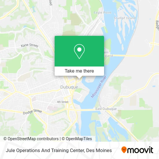 Jule Operations And Training Center map