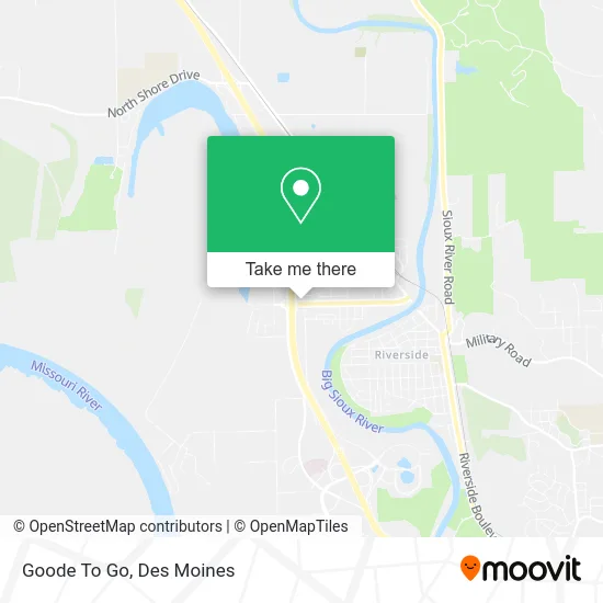 Goode To Go map