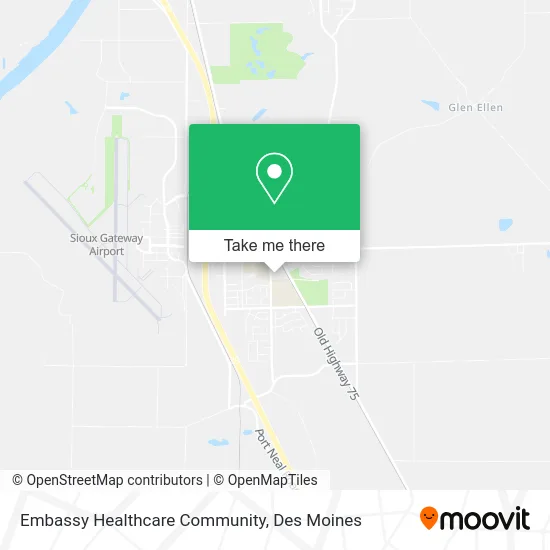 Embassy Healthcare Community map