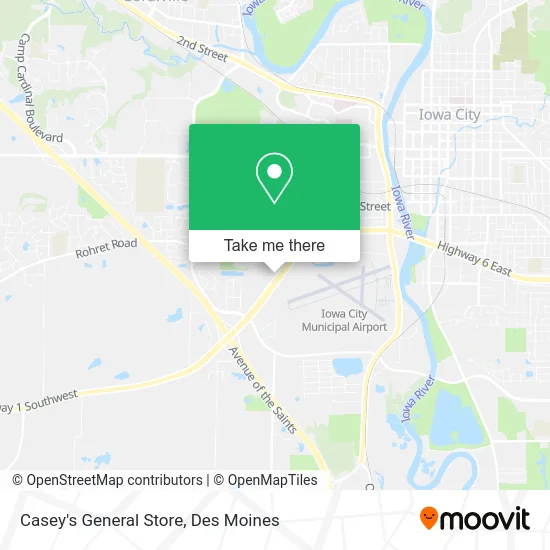 Casey's General Store map