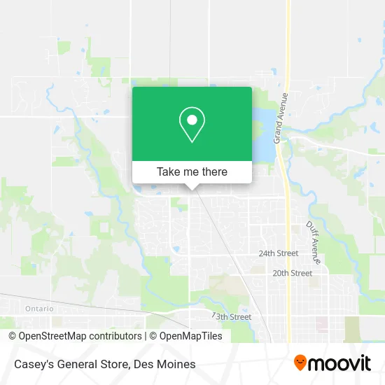 Casey's General Store map