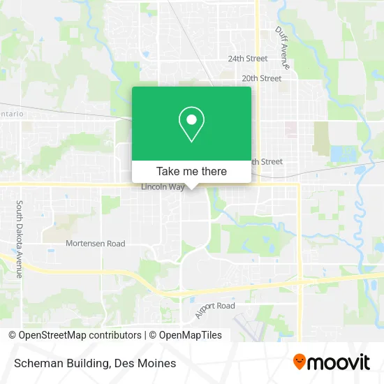 Scheman Building map