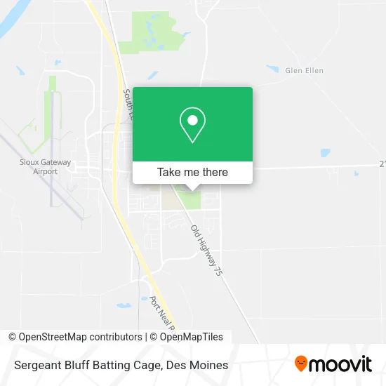 Mapa de Sergeant Bluff Batting Cage