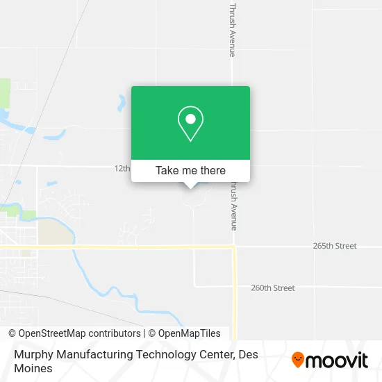 Murphy Manufacturing Technology Center map
