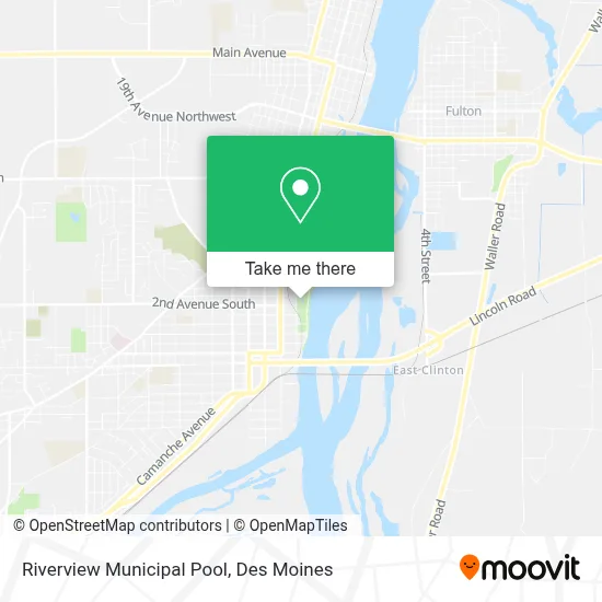 Riverview Municipal Pool map
