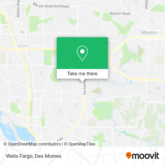 Wells Fargo map